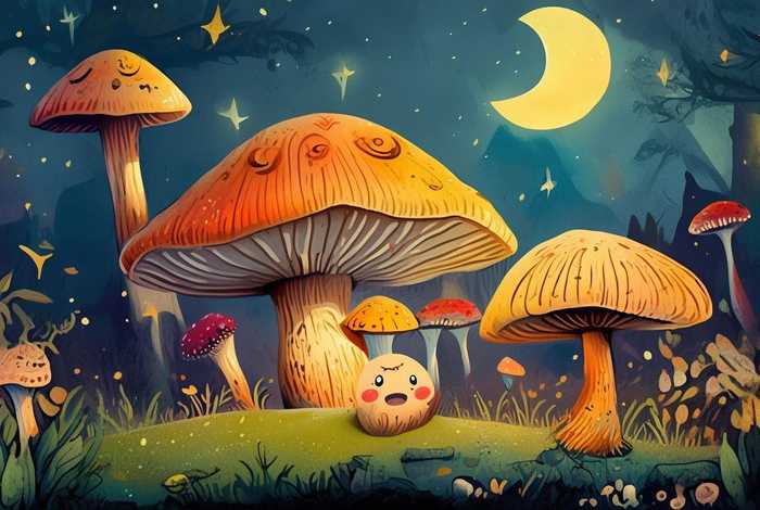 儿童睡前小蘑菇童话故事 - 睡前故事小蘑菇大蘑菇 儿童睡前小蘑菇童话故事 - 睡前故事小蘑菇大蘑菇