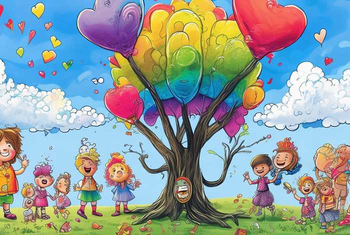 儿童创意绘画绘本故事，儿童创意绘本插画手绘