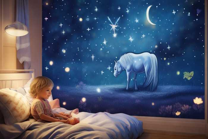 儿童睡前故事马；关于马的睡前故事