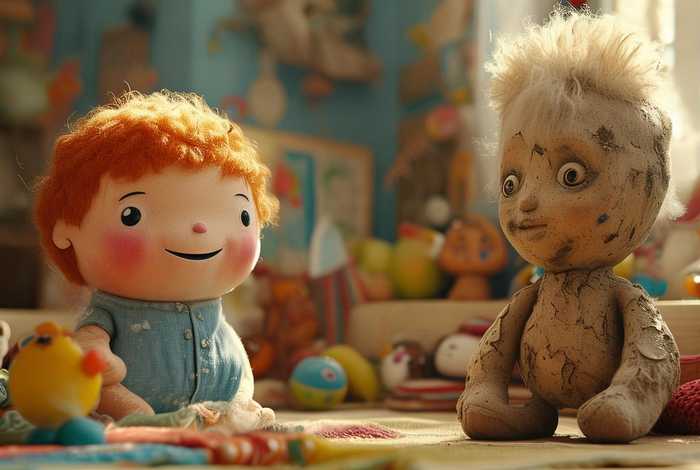 儿童故事布娃娃和泥娃娃（泥娃娃的故事）