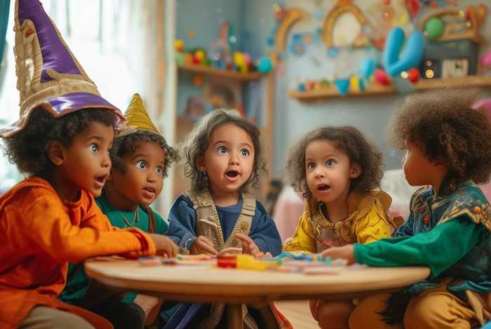 儿童故事四人分角（幼儿故事分角色扮演四人）