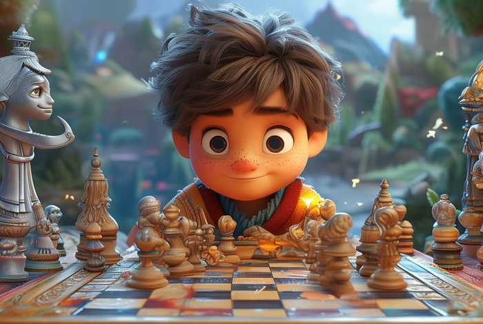 儿童故事象棋王（棋王 象棋的故事）