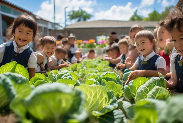 儿童故事收白菜 - 幼儿园收白菜教案