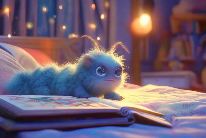 儿童睡前故事毛毛虫，睡前小故事毛毛虫