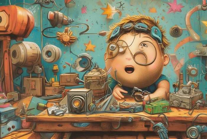 儿童动画发明小故事（动画片一个小孩发明家）
