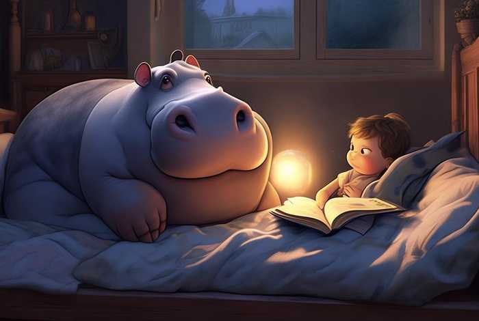 儿童睡前故事大河马 大河马故事睡前故事