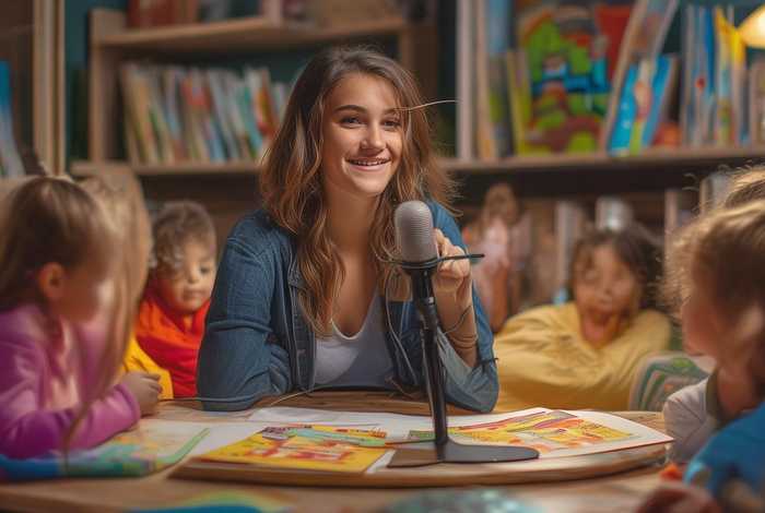 儿童小故事配音兼职、幼儿故事配音兼职