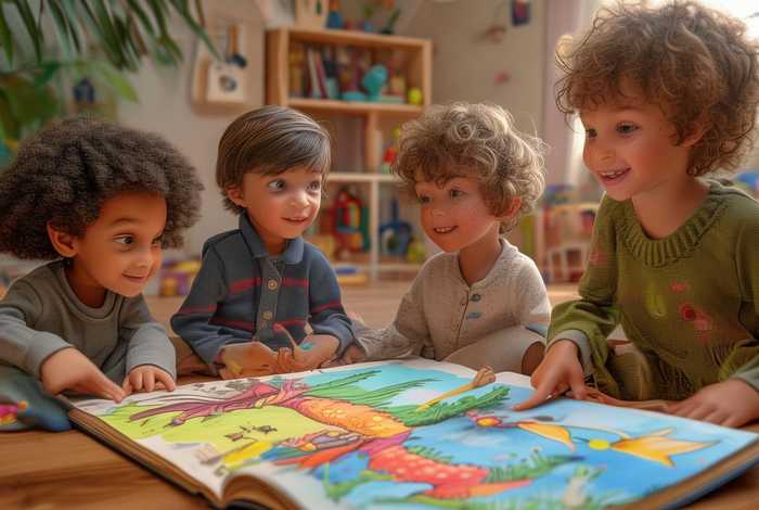 4人幼儿故事；幼儿故事剧本4人