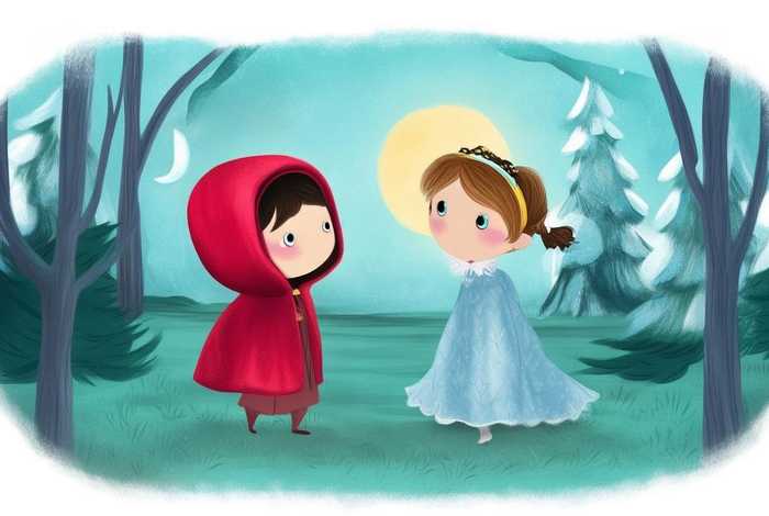 儿童睡前小故事小红帽和白雪公主 白雪公主和小红帽的故事