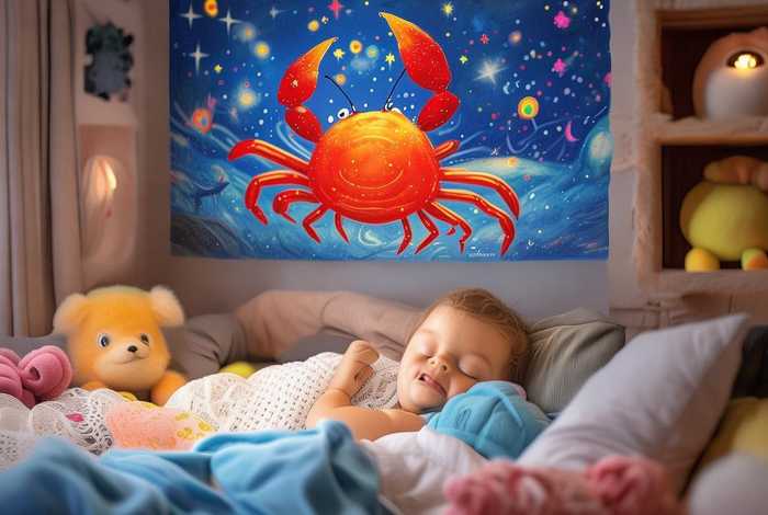 儿童螃蟹睡前故事（小螃蟹睡前故事文字）