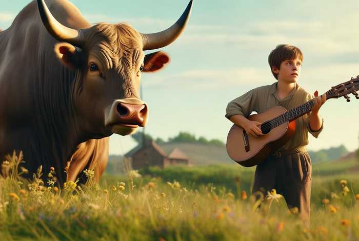 儿童故事经典对牛弹琴故事 - 对牛弹琴的经典故事 儿童故事经典对牛弹琴故事 - 对牛弹琴的经典故事