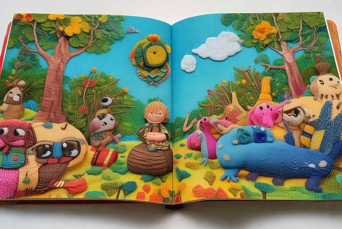 不织布儿童故事 - 不织布幼儿故事绘本