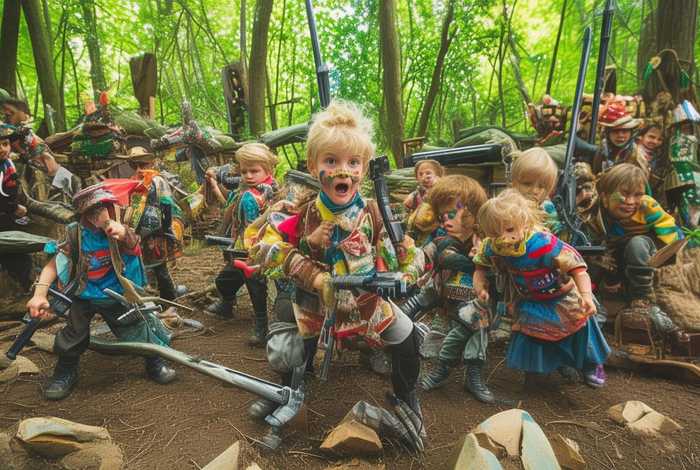 7岁儿童军事故事 少儿军事故事