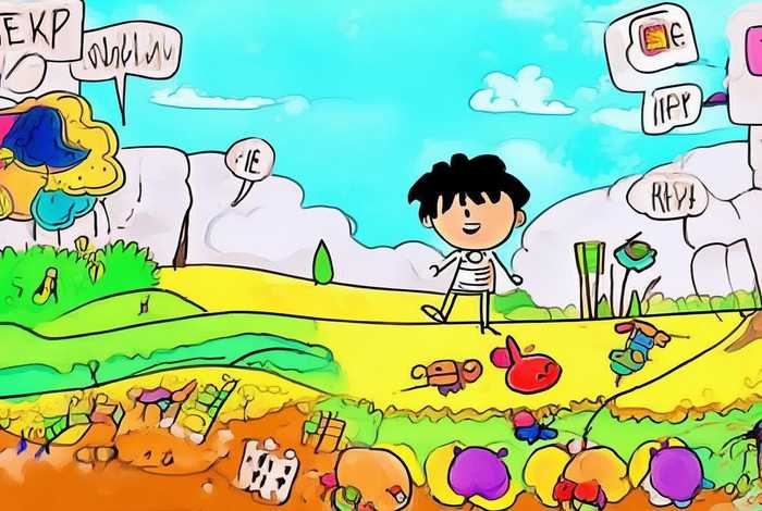 儿童手绘故事漫画；少儿漫画手绘小故事