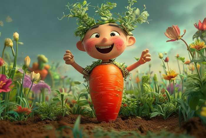 儿童睡前故事之拔萝卜、儿童睡前故事拔萝卜儿歌