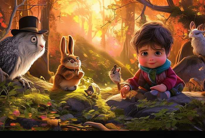 儿童画故事300字左右，童话故事300字左右