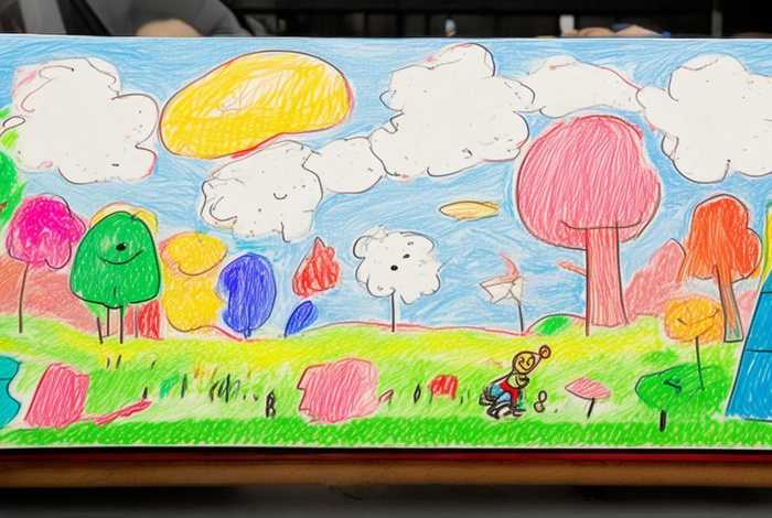 儿童蜡笔图片 - 儿童蜡笔图片简笔画