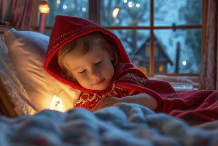 36岁儿童睡前简短故事小红帽（0-3岁睡前故事小红帽）