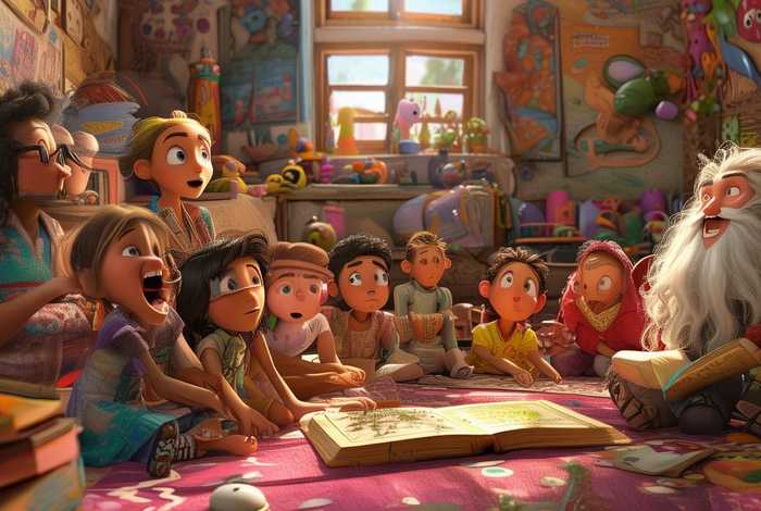 儿童故事会精选100篇、小儿故事会