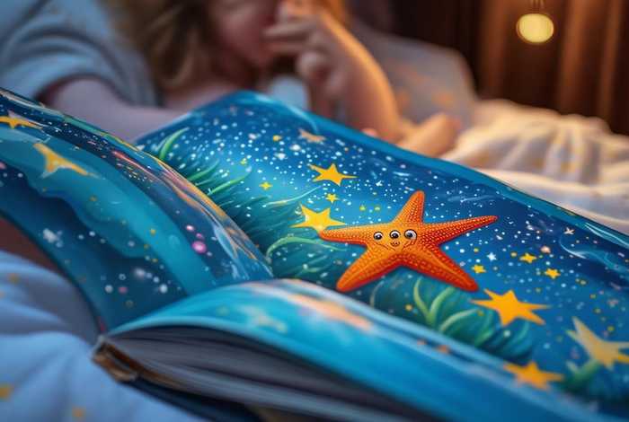 儿童睡前故事海星的故事 小海星的睡前故事