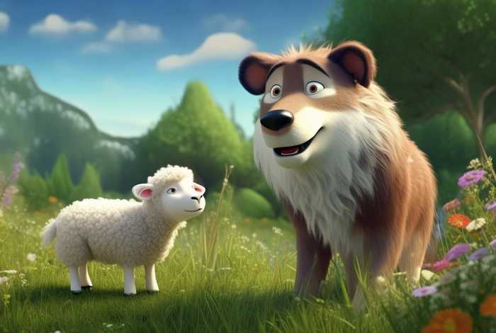 儿童故事小羊和小狼 幼儿故事小羊和狼的故事 儿童故事小羊和小狼 幼儿故事小羊和狼的故事