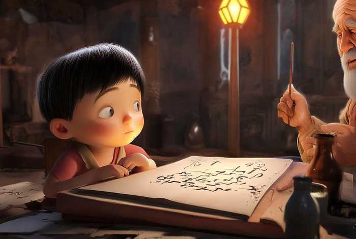 仓颉造字绘本故事、仓颉造字绘本故事简介