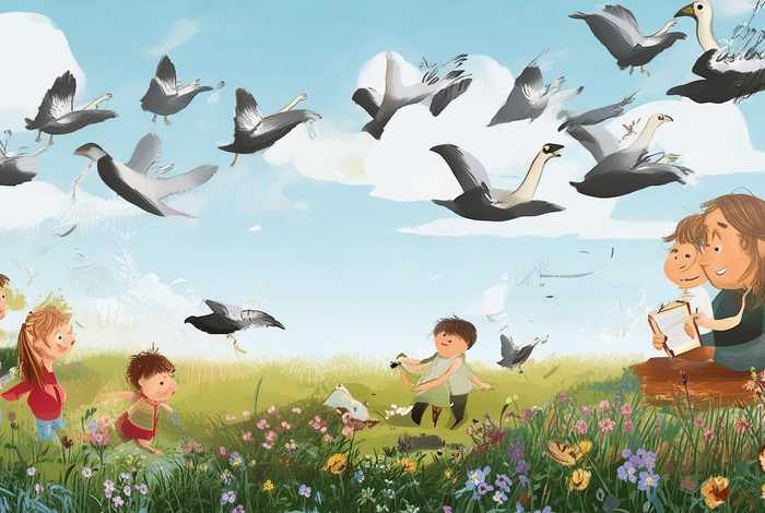 儿童故事系列大雁,大雁小故事 儿童故事系列大雁,大雁小故事