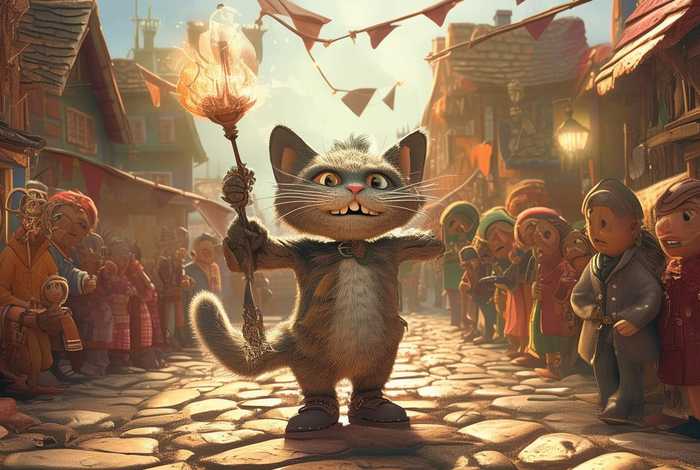 《穿靴子的猫》绘本故事 - 《穿靴子的猫》绘本故事内容