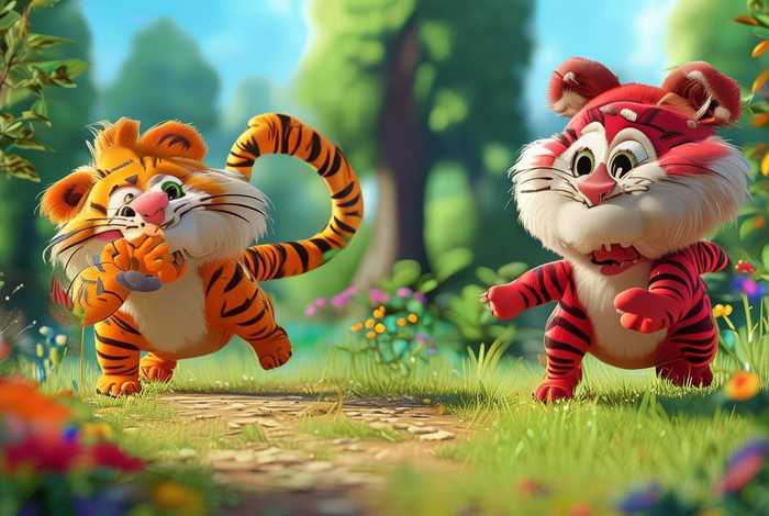 儿童故事两只老虎视频 两只老虎的故事视频