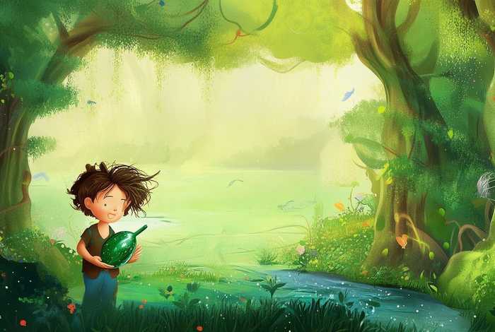 儿童故事小葫芦、小葫芦短文故事