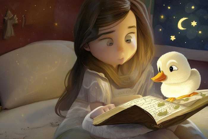 儿童睡前故事丑小鸭文字，丑小鸭睡前故事文字版