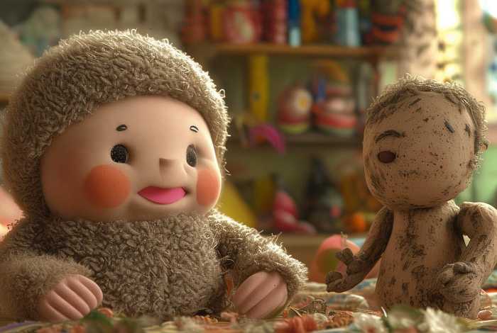 儿童故事布娃娃和泥娃娃（泥娃娃的故事）