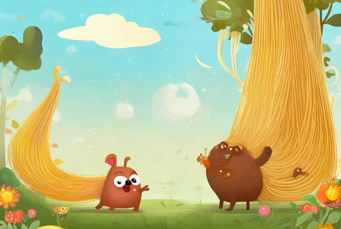 儿童故事长尾巴短尾巴 - 长尾巴和短尾巴绘本故事