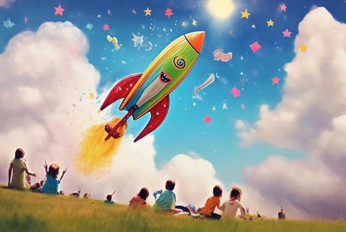 儿童故事火箭上天（火箭飞上天儿歌）