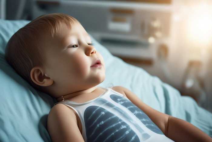 儿童右上叶不张x线图片 儿童右上肺不张