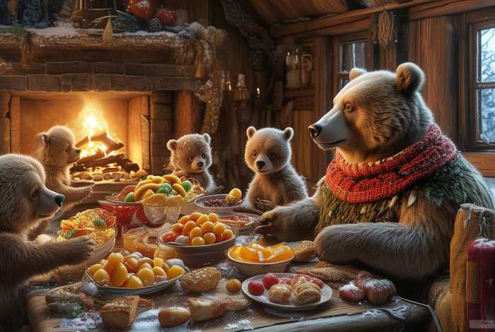 儿歌《熊妈妈请客》（熊妈妈请客儿歌歌词拼音）