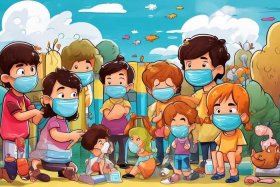 儿童动画防疫故事、儿童防御疫情动画片