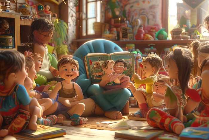 儿童听故事学古诗；幼儿听故事的古诗