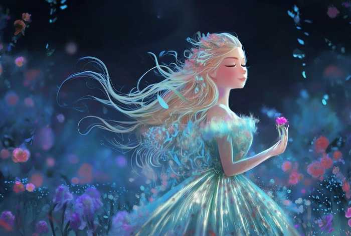 儿童睡前故事花仙子，睡前故事花仙子公主