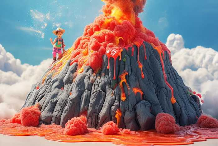 儿童火山故事 幼儿故事火山喷发