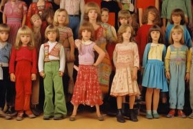 70年代的童装图片 70年代的童装图片欣赏