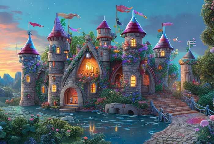 儿童故事睡前故事3-6岁城堡、3-6岁故事大全睡前故事