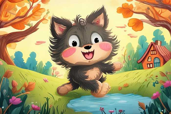 儿童故事绘本故事3-6岁大灰狼（0-3岁睡前故事大灰狼）