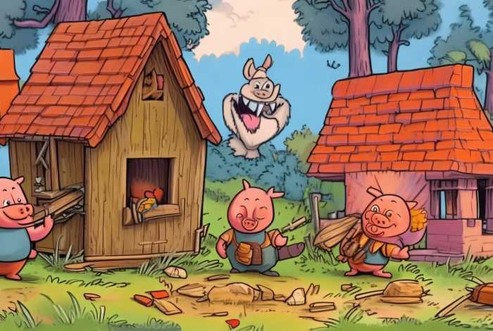 儿童故事大全100篇三只小猪，少儿故事大全三只小猪
