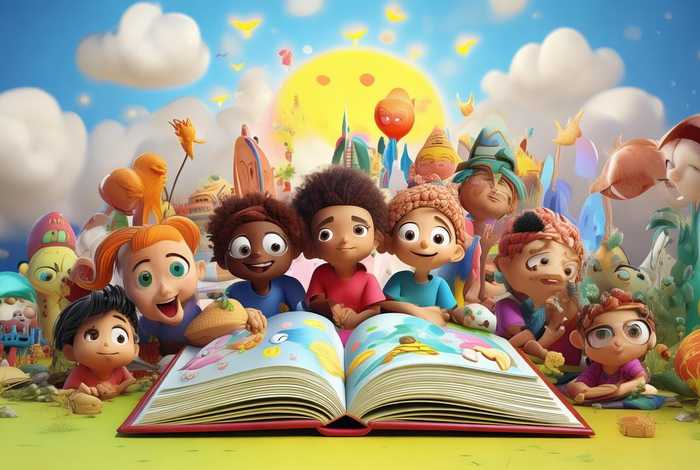 儿童画故事主题画 - 儿童故事主题画大全简单漂亮