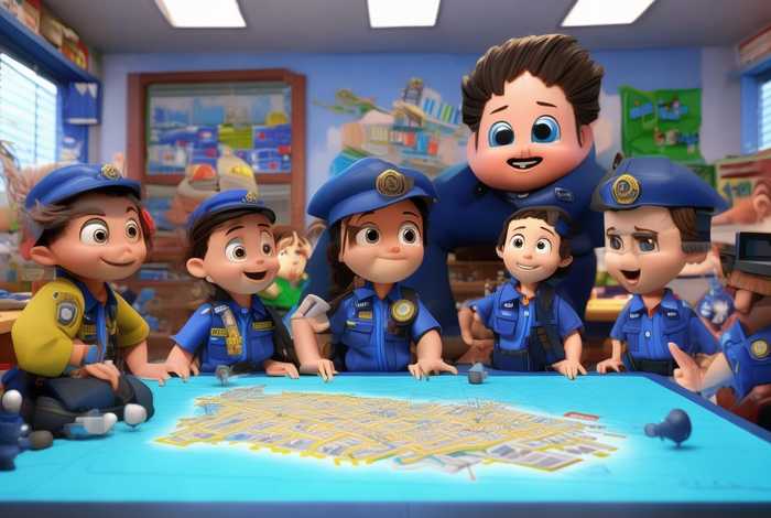 儿童警察故事会（少儿警察故事）