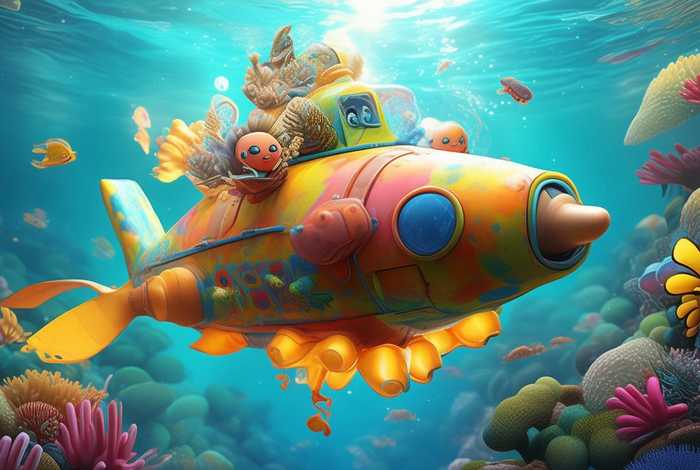儿童版潜水艇故事、潜水艇少儿故事