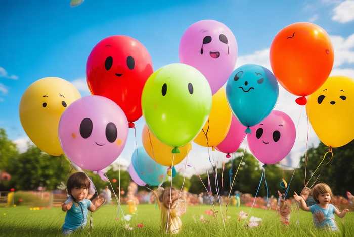 儿童气球的故事视频、幼儿8只气球的故事视频