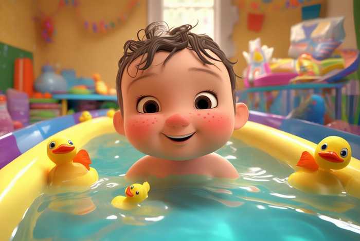 儿童故事宝宝洗澡（宝宝爱洗澡小故事）