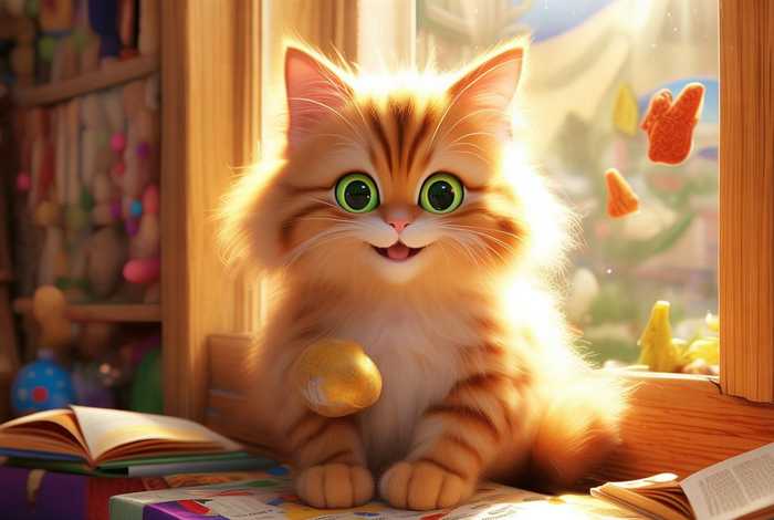 儿童故事猫，猫儿的故事